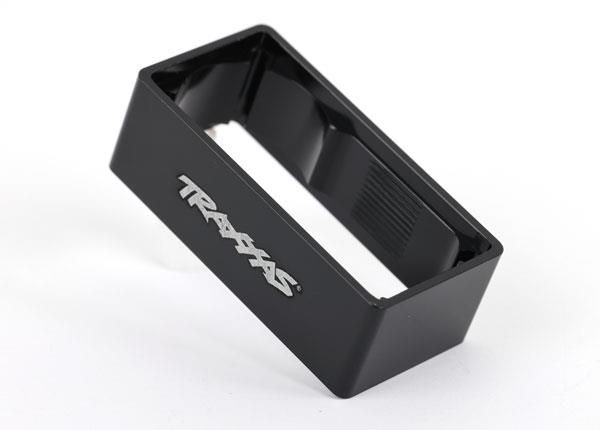 Traxxas Servo case, aluminum (black-anodized) (middle) (for 2275 servo) - TRX2278