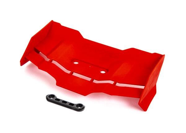 Traxxas Wing/ wing washer (red) - TRX9517R