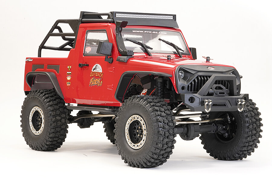 FTX Outback Fury 2.0 4x4 Trail Crawler RTR - Rood
