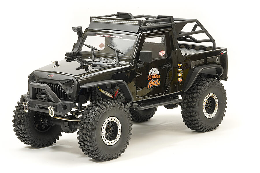 FTX Outback Fury 2.0 4x4 Trail Crawler RTR - Zwart