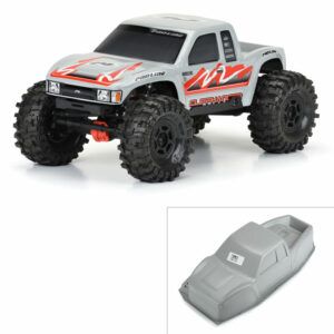 proline 1/10 cliffhanger hp tough color gray body 12.3” (313mm) wb crawlers