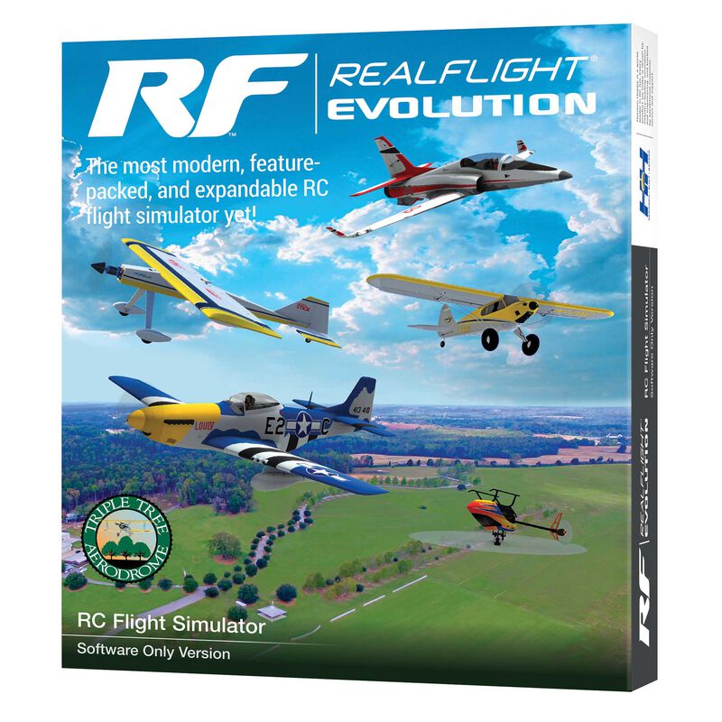 RealFlight Evolution vliegsimulator software (versie 2023)