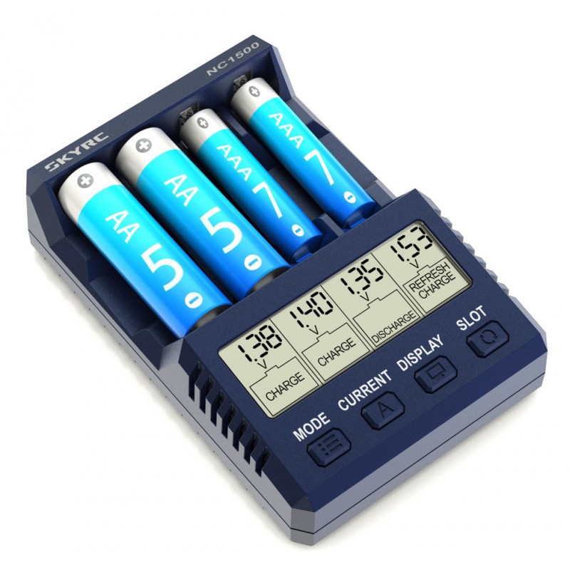SkyRC NC1500 NiMH AA/AAA batterij lader