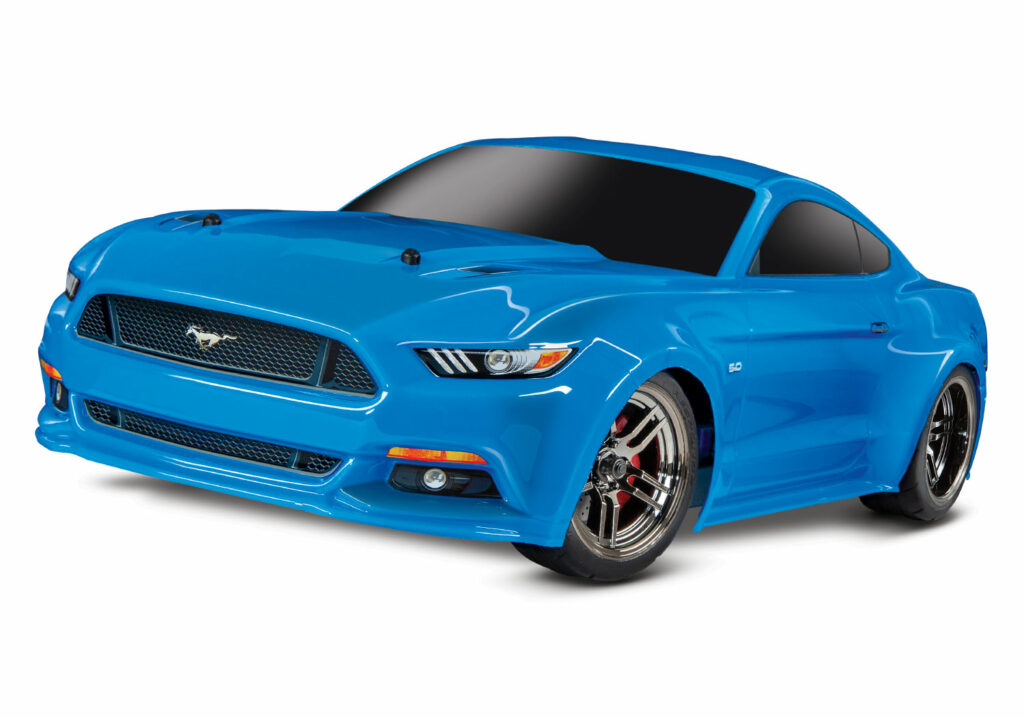 Traxxas Ford Mustang GT 4Tec 2.0 Supercar Onroad RTR Blauw