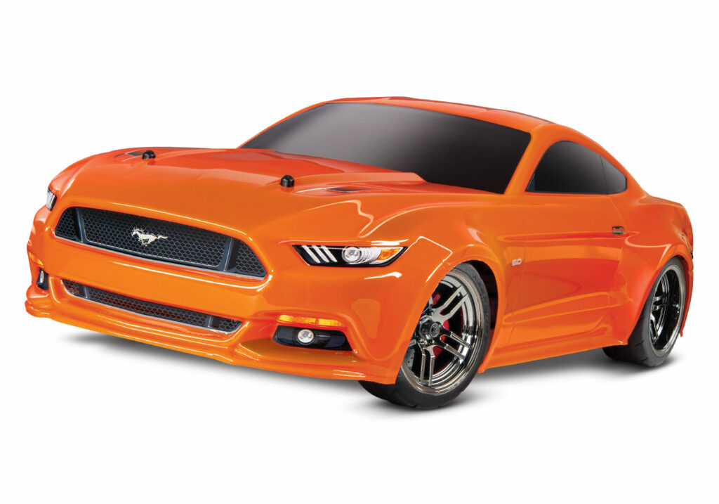 Traxxas Ford Mustang GT 4Tec 2.0 Supercar Onroad RTR Oranje