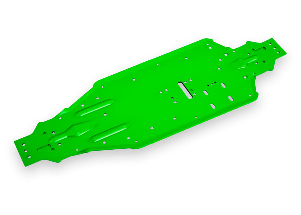 Traxxas Chassis, Sledge, aluminum (green-anodized) - TRX9522G