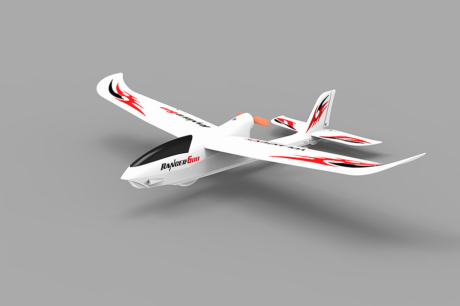 Volantex Ranger 600 600mm 3-kanaals elektro vliegtuig met gyroscoop RTF