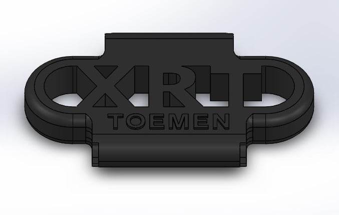 traxxas xrt 1/5 8s 3d printed (flexibel) rear brace
