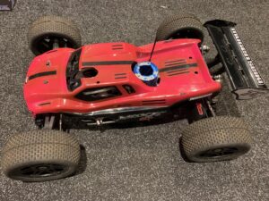 mugen seiki mbx7t 1/8 off road 4wd competition nitro truggy