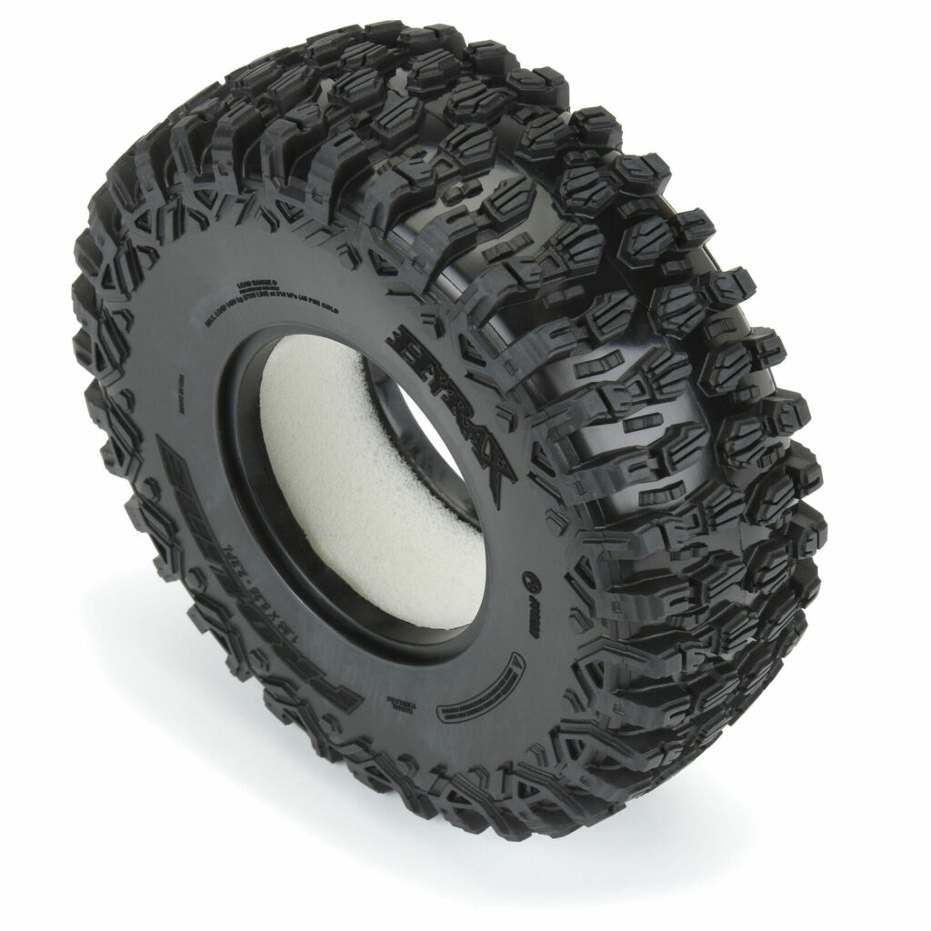 proline 1/10 hyrax lp g8 front/rear 2.2" rock crawling tires (2)