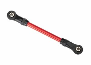 traxxas suspension link, front upper, 5x68mm (1) (red powder coated steel) trx8144r