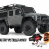 traxxas trx 4 land rover defender silver rtr 2.4ghz + traxxas pro scale remote operated winch twv €109.95