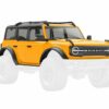 traxxas body, ford bronco, complete, cyber orange (includes grille, side mirrors, door handles, fender flares, windshield wipers, spare tire mount, & clipless mounting) trx9711 cyber
