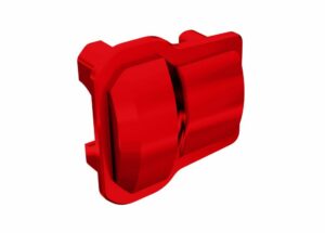 traxxas differential cover, front or rear (red) (2) trx9738 red