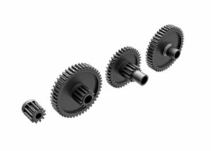 traxxas gear set, transmission, low range (crawl) (40.3:1 reduction ratio)/ pinion gear, 11 tooth trx9776r