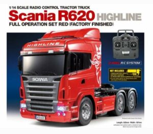 tamiya 1/14 scania r620 rot full opt. finished + mfc 01