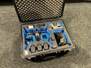 dji fpv combo met fly more kit en motion controller en luxe koffer in een top staat met 1 jaar garantie!
