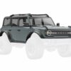 traxxas body, ford bronco, complete, dark gray (includes grille, side mirrors, door handles, fender flares, windshield wipers, spare tire mount, & clipless mounting) (requires #9735 front & rear bumpers) trx9723 dkgry
