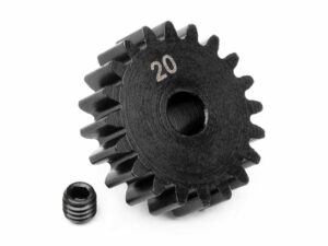 hpi pinion gear 20 tooth (1m / 5mm shaft) 100919