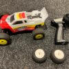 losi 1/18 mini t 2.0 2wd stadium truck brushless rtr rood in een top staat!
