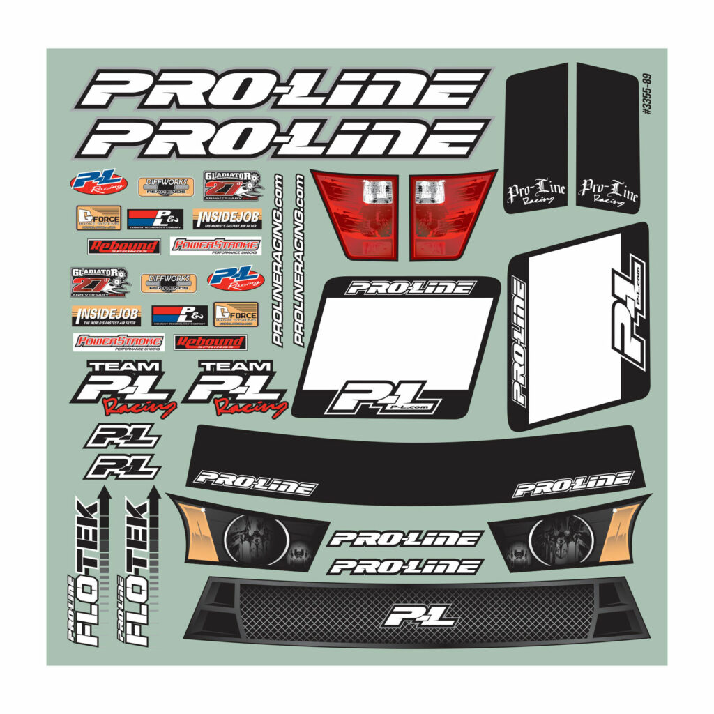 proline 1/10 flo tek clear body short course truck pro335500