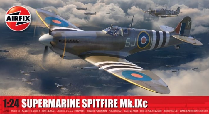 Verward zijn US dollar helpen Airfix Supermarine Spitfire Mk.IXc 1:24 Bouwpakket · Toemen Modelsport
