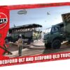 airfix bedford qlt and bedford qld trucks 1:76 bouwpakket