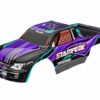 traxxas body, stampede (also fits stampede vxl), purple (painted, decals applied) trx3651p