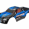 traxxas body, stampede (also fits stampede vxl), blue (painted, decals applied) trx3651x