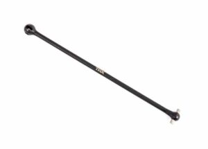 traxxas driveshaft, center, rear (steel constant velocity) (shaft only) (1) (for use only with #9655x steel cv driveshafts) trx9556x