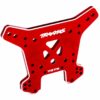 traxxas shock tower, rear, 7075 t6 aluminum (red anodized) (fits sledge) trx9638r