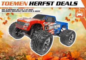 hpi jumpshot mt v2 1/10 2wd brushed monster truck rtr 2.4ghz