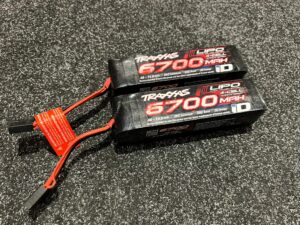 2x traxxas 6700mah 14.8v 4 cell 25c 50c batterijen met garantie (2)!