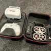 complete mini fpv drone met bril en zender (accu en lader) in een prima staat!