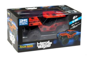 Tech Toys Metal Beast Earthquake 1/16 afstandbestuurbare auto RTR 2.4Ghz Rood