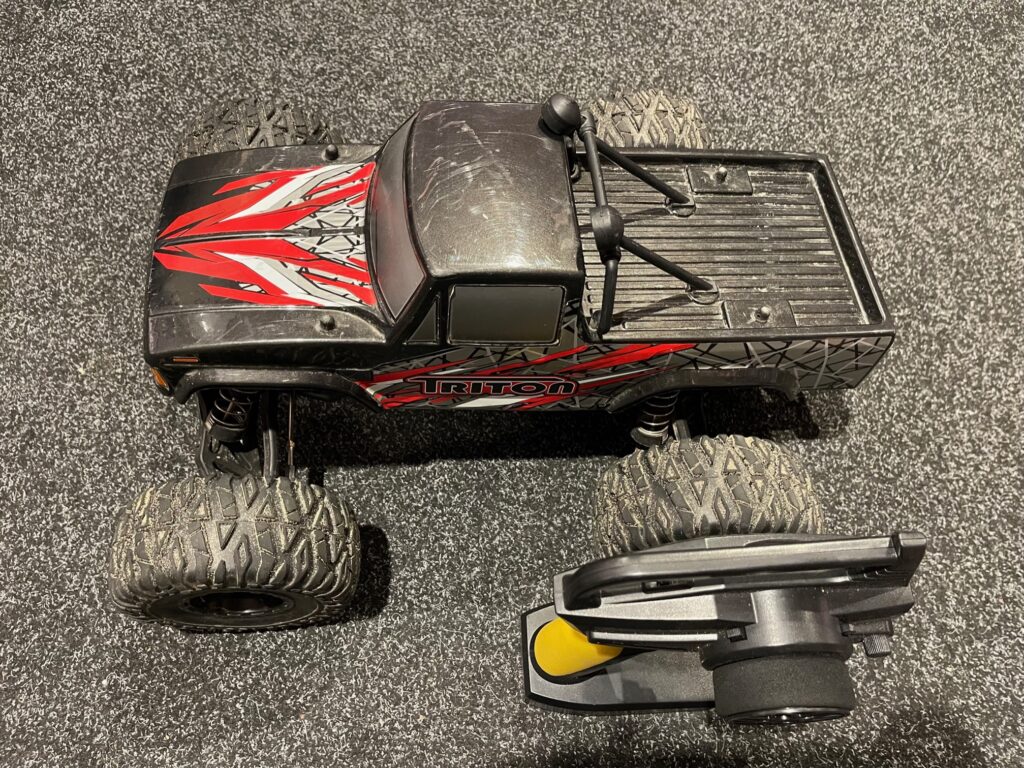 team corally triton xp brushless monster truck 2wd