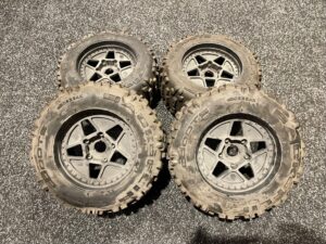 4x dboots backflip tire set, glued (gebruikt)