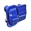 traxxas axle cover, 6061 t6 aluminum (blue anodized) (2)/ 1.6x12mm bcs (with threadlock) (8) trx9787 blue