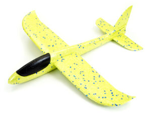 handvliegtuig 480mm spanwijdte (foam) geel