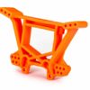 traxxas shock tower, rear, extreme heavy duty, orange (for use with #9080 upgrade kit) trx9039t
