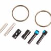 traxxas rebuild kit, steel constant velocity driveshafts, center (front or rear) (includes pins for 2 driveshaft assemblies) (for #9655x steel cv driveshafts) trx9656x