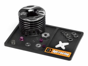hpi racing parts tray (small/black) 101998