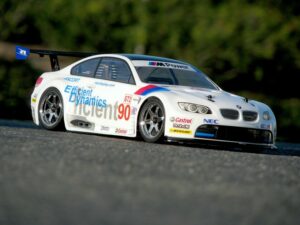 hpi bmw m3 gt2 body (painted/white/200mm) 106976