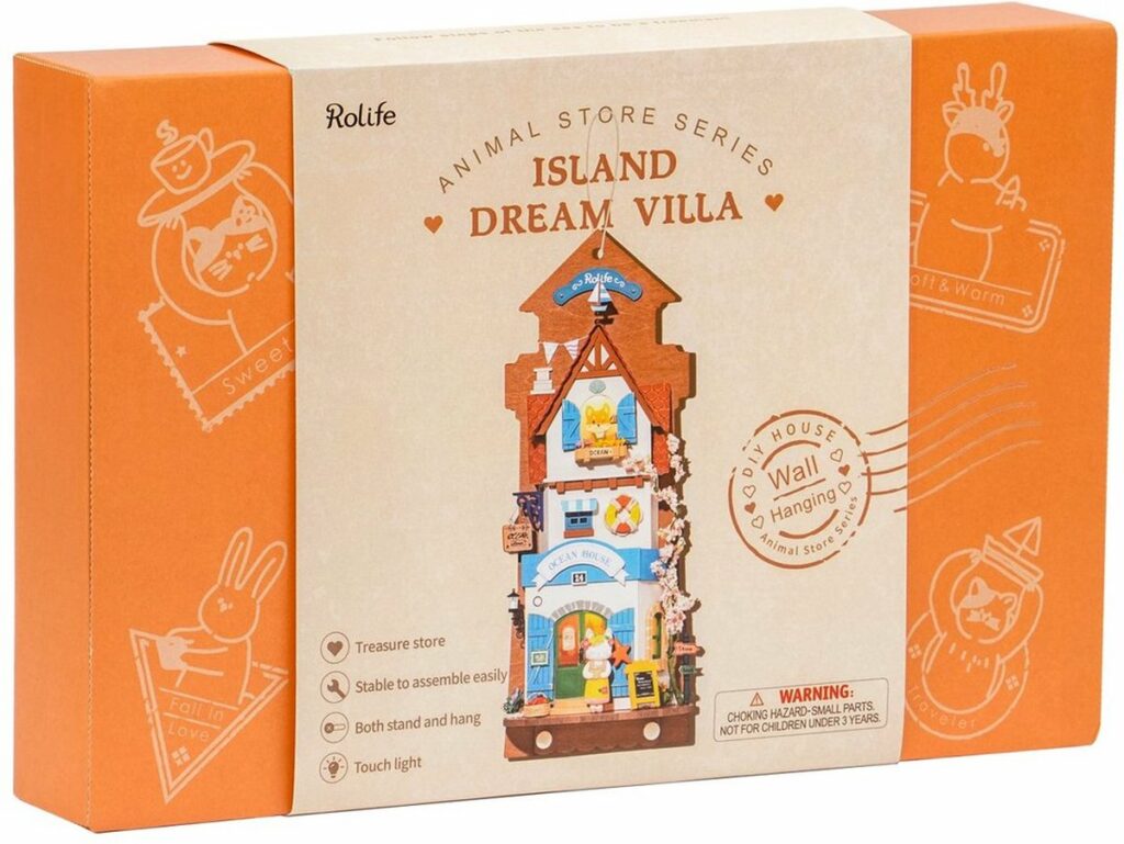 rolife island dream village miniatuurhuisje bouwpakket