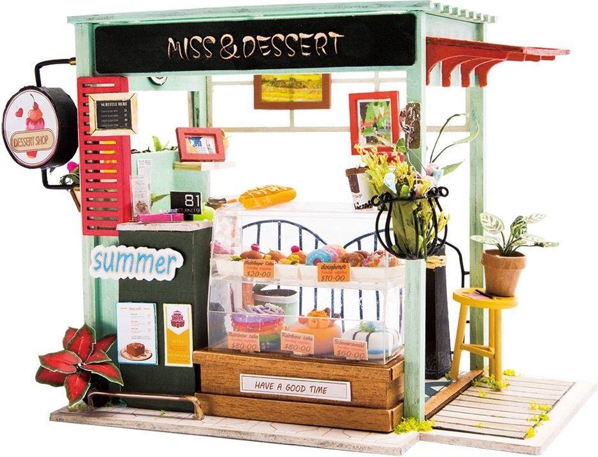 speelplaats Vergevingsgezind Koppeling Rolife Ice Cream Station miniatuur bouwpakket · Toemen Modelsport