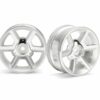 hpi gt wheel silver (6mm offset/2pcs) 33471