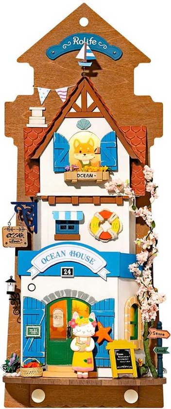 rolife island dream village miniatuurhuisje bouwpakket