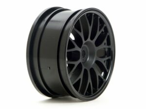 hpi mesh wheel 26mm black (1mm offset) 3711