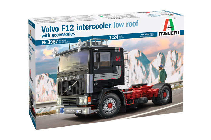 italeri volvo f12 intercooler low roof with