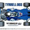 tamiya tyrrell 003 1971 monaco grand prix 1:12 bouwpakket